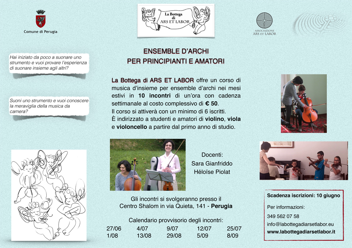 Ensemble d'archi per principianti e amatori